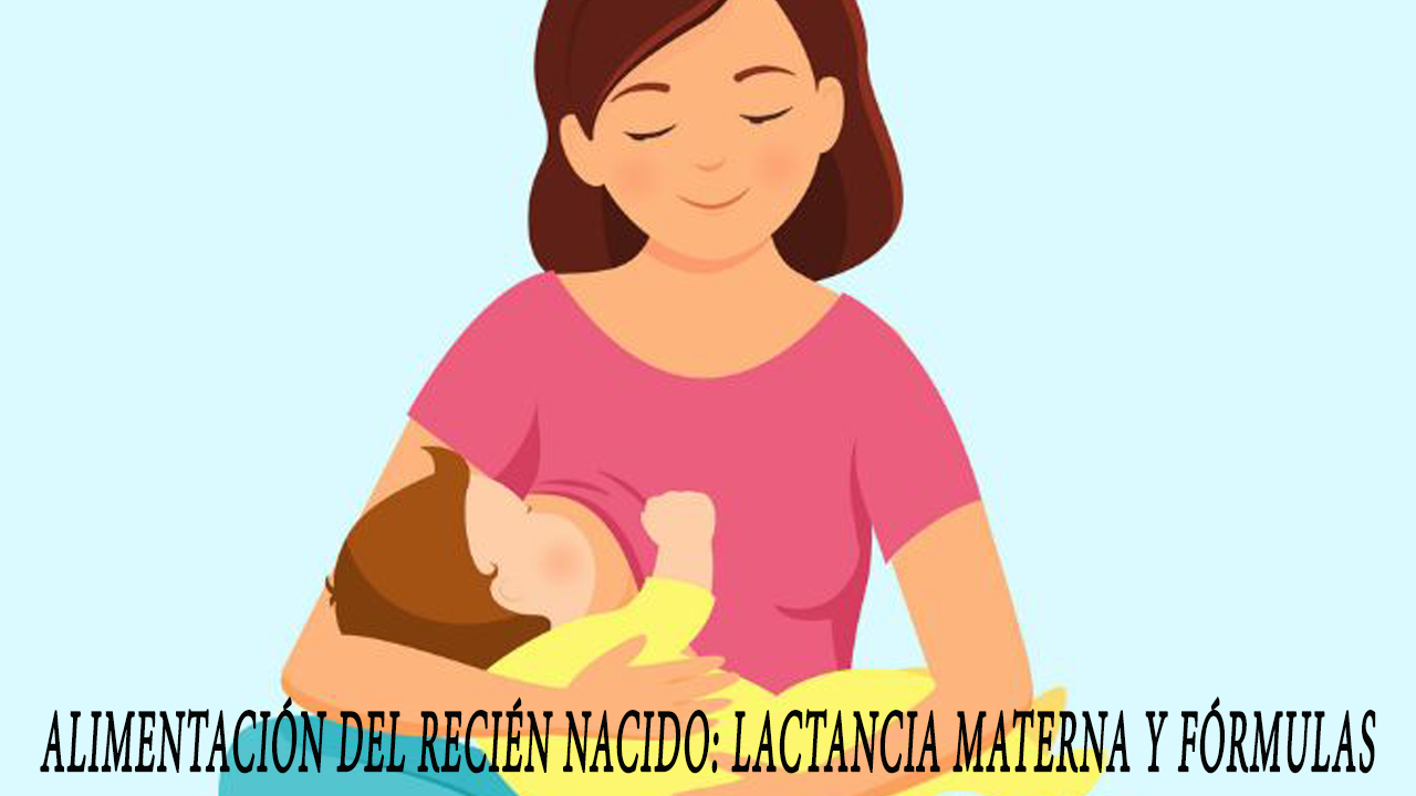 Alimentación del recién nacido: Lactancia materna y fórmulas